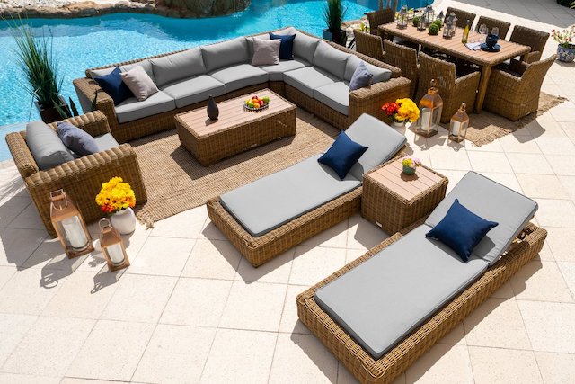 rotin, salon, de, jardin, meubles, en, résine, tressée, mobilier, exterieur, maroc, rabat, marrakech, casablanca, agadir, tanger, paris, france